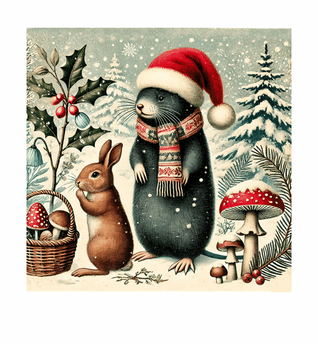 The Merry Mole's Fable With Henrietta the Hare