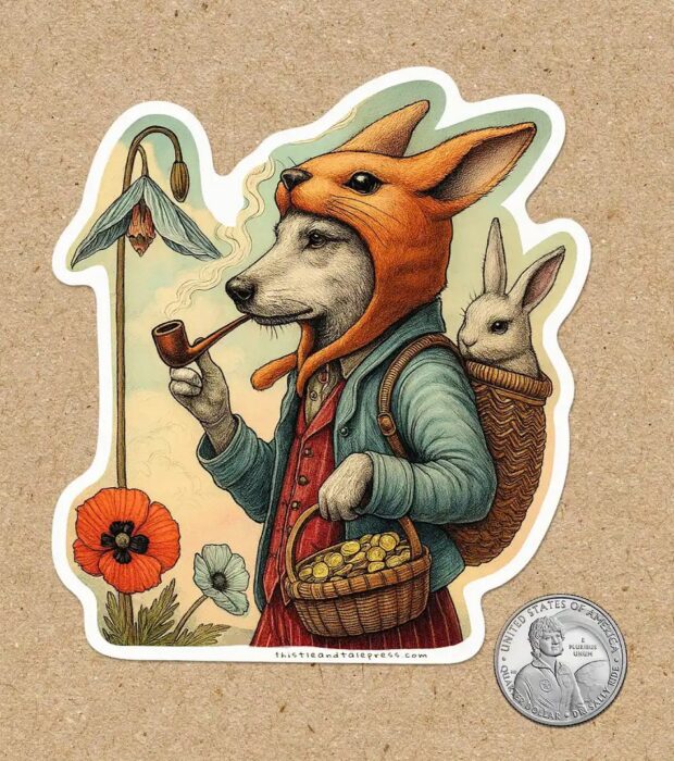 On Our Way to Wunderland Sticker