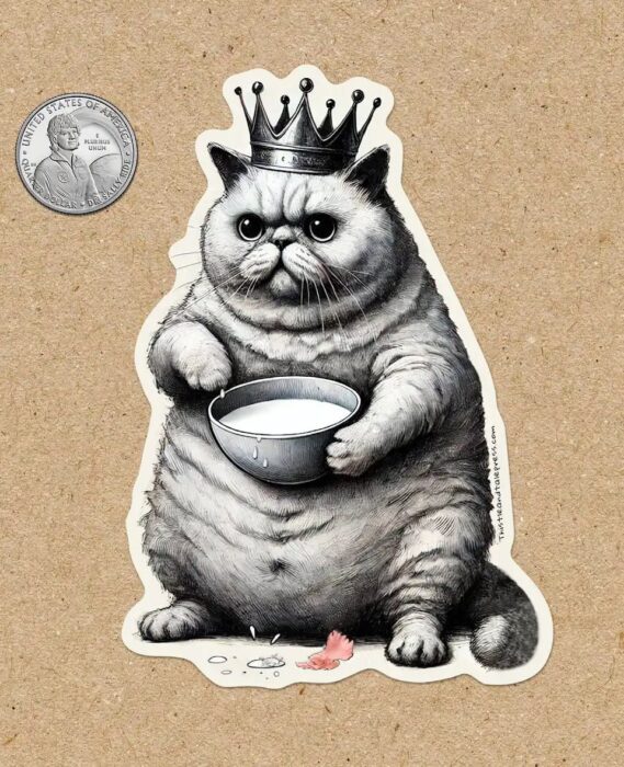 Queen to No One Sticker