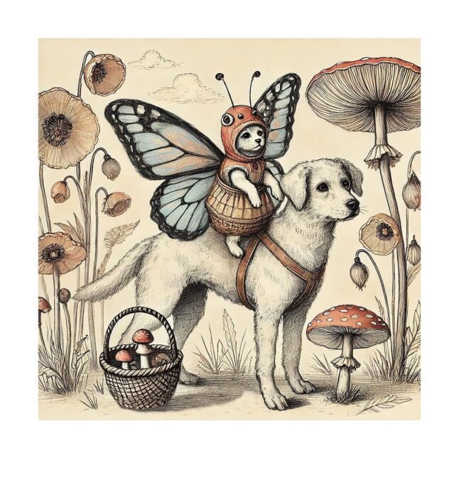 Venus & Punch Dog on the Move